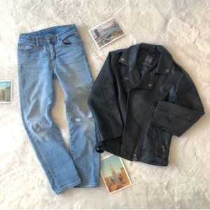 J Crew Crewcuts Jeans Sz 7 Stretch Dakota Wash